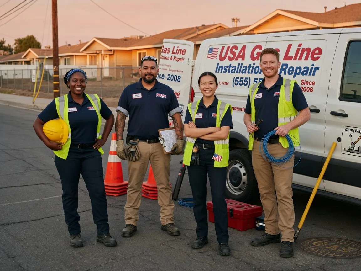 Gas Line Installation company in Clarence, LA